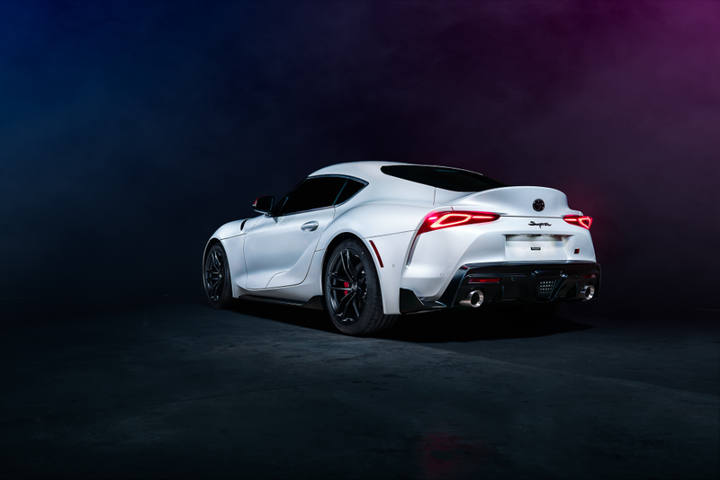Illustration for article titled Your Brooding 2020 Toyota Supra Wallpaper Is Here